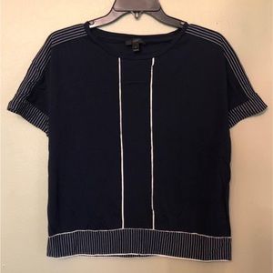 J.Crew Navy 100% Cotton Top